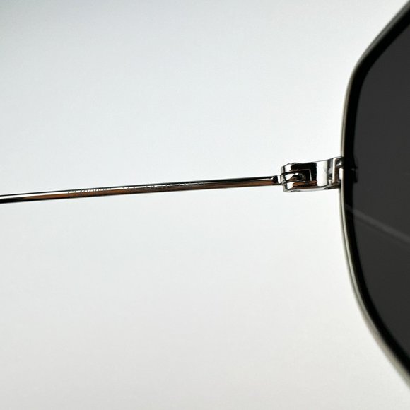 Celine CL40083U 16A Sunglasses Palladium Smoke Pilot Unisex CL 40083U - Picture 13 of 14